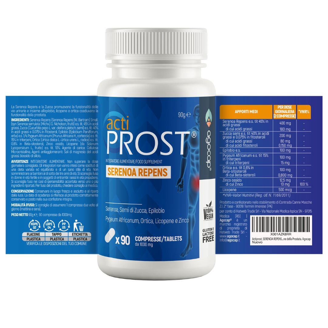 Integratore per Prostata con Serenoa Repens | ActiProst