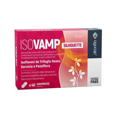 Isovamp | Integratore per menopausa con Isoflavoni di Trifoglio Rosso e Cimicifuga