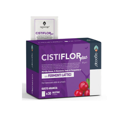 Cistiflor Plus | Integratore per cistite e candida con D-Mannosio, Mirtillo Rosso e Fermenti Lattici