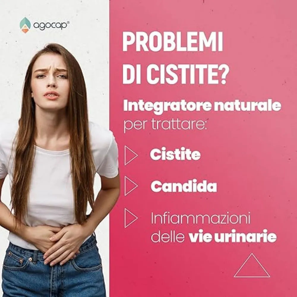 Cistiflor | Integratore per cistite e candida con D-Mannosio, mirtillo rosso e semi di pompelmo