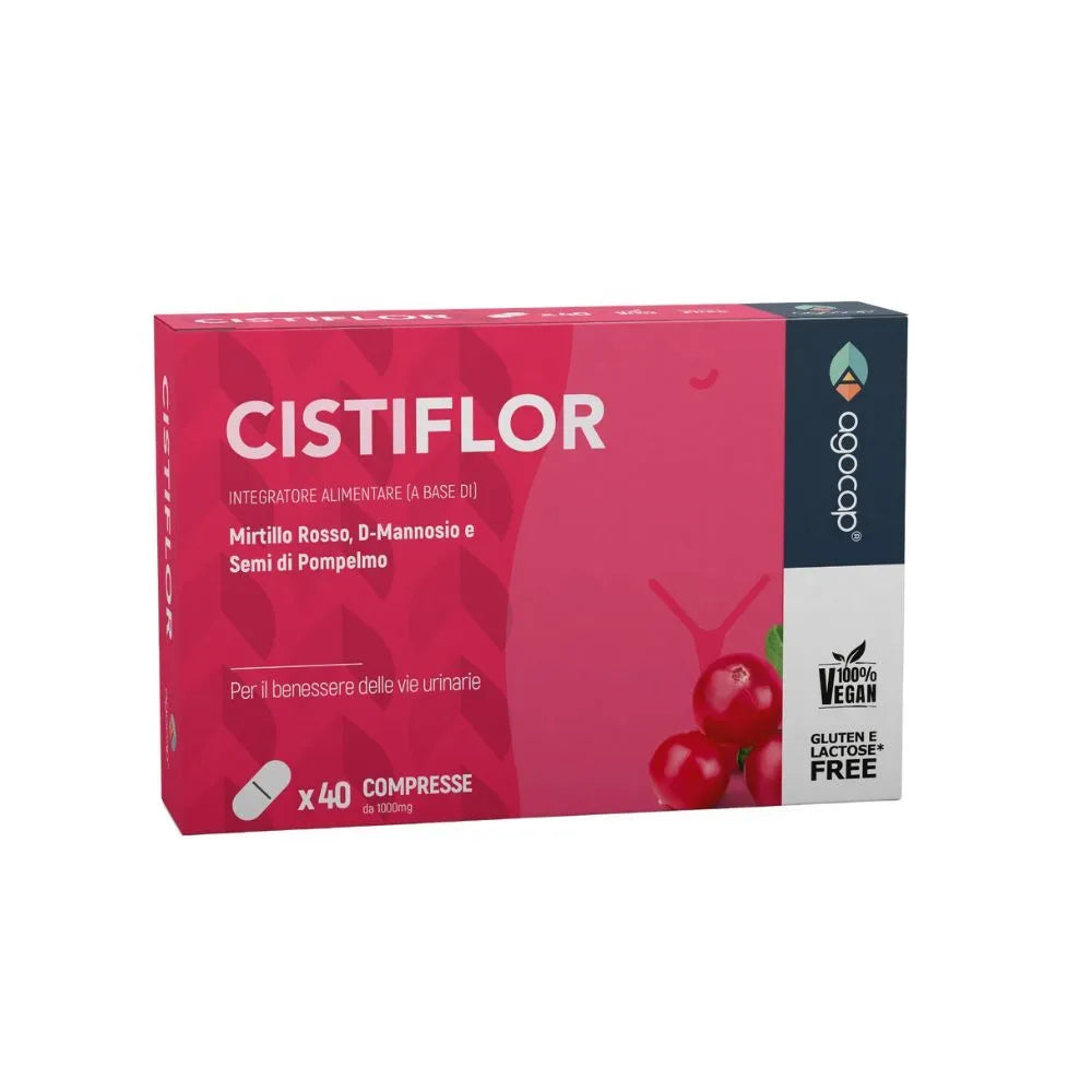 Cistiflor | Integratore per cistite e candida con D-Mannosio, mirtillo rosso e semi di pompelmo